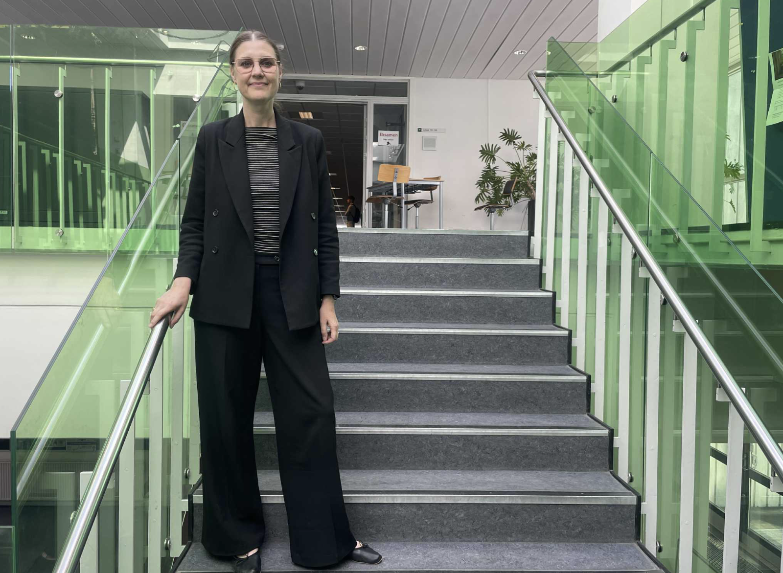 Rektor Mette Vedel på Nørre Gymnasium